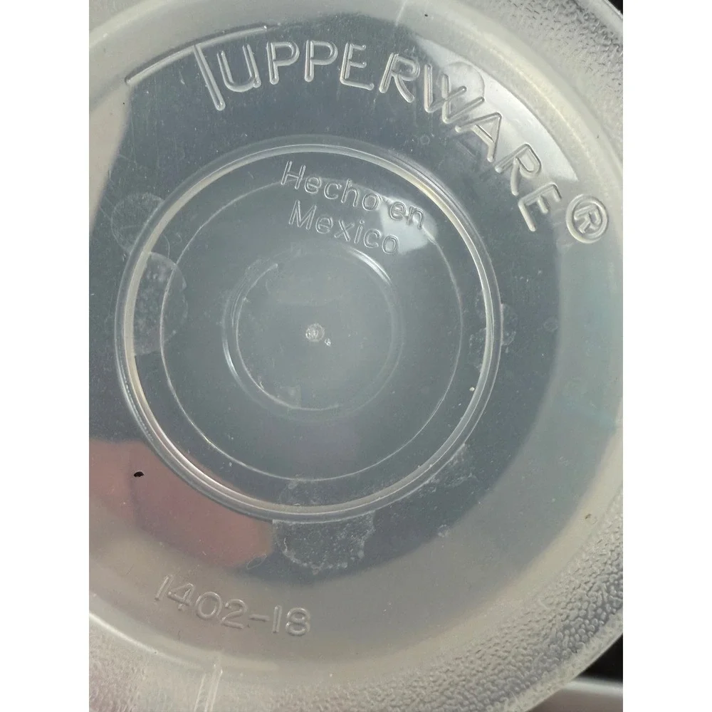 Tupperware 1 Cup kids Mixing Measuring Pitcher Frosted Plastic Teal Markings